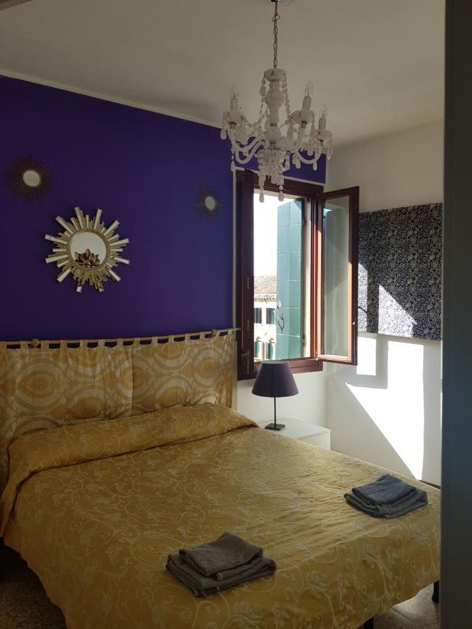 Calle Rielo Great Canal View Venetië Kamer foto