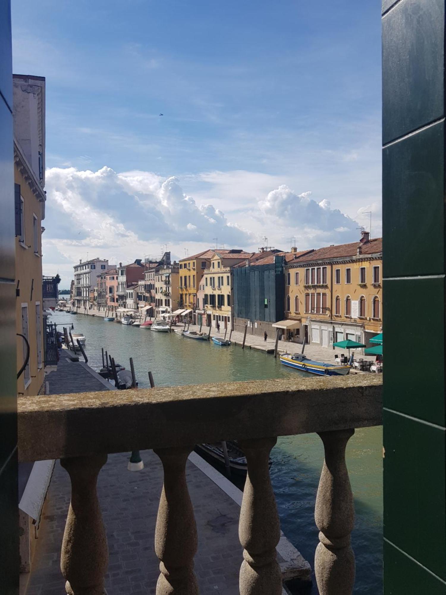 Calle Rielo Great Canal View Venetië Kamer foto